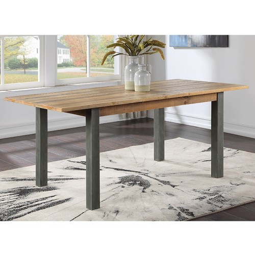 Urban Elegance Reclaimed Wood Furniture 200cm Extending Dining Table