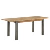 Urban Elegance Reclaimed Wood Furniture 200cm Extending Dining Table