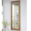 Urban Elegance Reclaimed Wood Furniture Extra Long Wall Mirror
