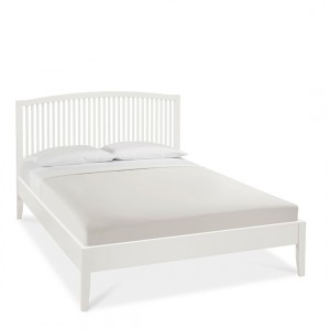 Bentley Designs Ashby White Painted Furniture Slatted Bedstead 5ft 