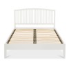 Bentley Designs Ashby White Painted Furniture Slatted Bedstead 5ft 
