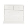 Bentley Designs Ashby White Painted Furniture 2 Over 2 Drawer Chest