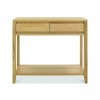 Bentley Designs Bergen Oak Console Table With Drawers