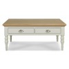 Hampstead Two Tone Painted Furniture Coffee Table With Turned Legs