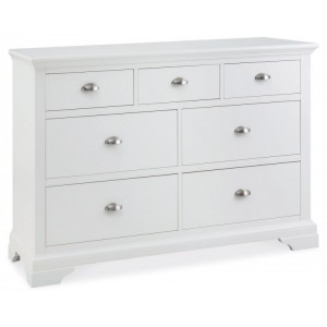 Hampstead White Painted Furniture 3 Over 4 Drawer Chest
