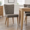 Bentley Designs High Park Furniture Dining Chair Pair Black and Gold