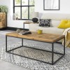Bentley Designs Indus Oak Furniture Coffee Table  