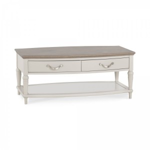 Montreux Grey & Washed Oak Furniture Coffee Table 