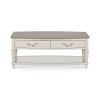 Montreux Grey & Washed Oak Furniture Coffee Table