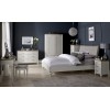 Montreux Grey & Washed Oak Furniture 3 Drawer Nightstand