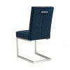 Bentley Designs Tivoli Cantilever Chair Dark Blue Velvet Pair