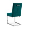 Bentley Designs Tivoli Cantilever Chair Sea Green Velvet Pair