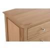 Bergen Oak Furniture Extra Large Bedside Cabinet