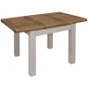 Fairford Grey Painted Furniture Extending Dining Table 90-130cm