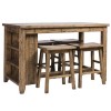 Urban Loft Reclaimed Pine Rustic Furniture Kitchen Counter Table