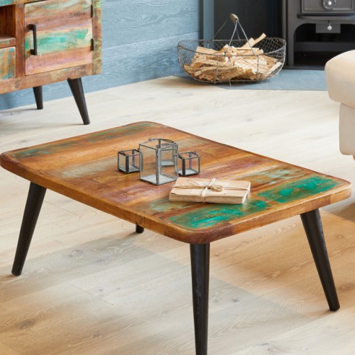 Coastal Chic Reclaimed Wood Furniture Coffee Table