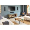 Coastal Chic Reclaimed Wood Furniture Widescreen TV Cabinet