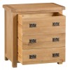 Colchester Rustic Oak Furniture 3 Drawer Chest