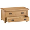 Colchester Rustic Oak Furniture Blanket Box