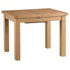 Colchester Rustic Oak Furniture 1m Butterfly Extending Table 