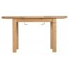 Colchester Rustic Oak Furniture 1m Butterfly Extending Table 