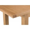 Colchester Rustic Oak Furniture 1.25m Butterfly Extending Table