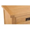 Colchester Rustic Oak Furniture 2 Door 6 Drawer Sideboard 
