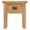 Colchester Rustic Oak Furniture Lamp Table
