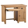 Colchester Rustic Oak Furniture Single Computer Desk 