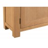 Colchester Rustic Oak Furniture Large Bookcase 