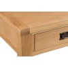 Colchester Rustic Oak Furniture Large Coffee Table 