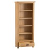 Colchester Rustic Oak Furniture Medium Bookcase 