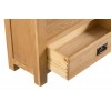 Colchester Rustic Oak Furniture Medium Bookcase 