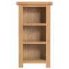 Colchester Rustic Oak Furniture Narrow Bookcase