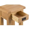 Colchester Rustic Oak Furniture Side Table