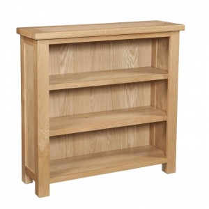 Devonshire Dorset Oak Furniture Small 3ft Bookcase