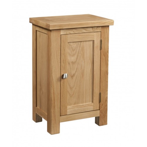 Devonshire Dorset Oak Furniture 1 Door Bedside Cabinet