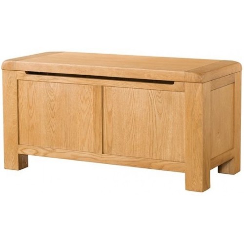 Devonshire Avon Oak Furniture Blanket Box