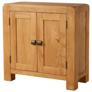Devonshire Avon Oak Furniture Small Cabinet 2 Door