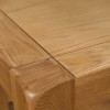 Devonshire Avon Oak Furniture Fixed Top Dining Table 120 x 80