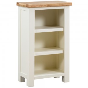 Dorset Ivory Painted Furniture Small Bookcase