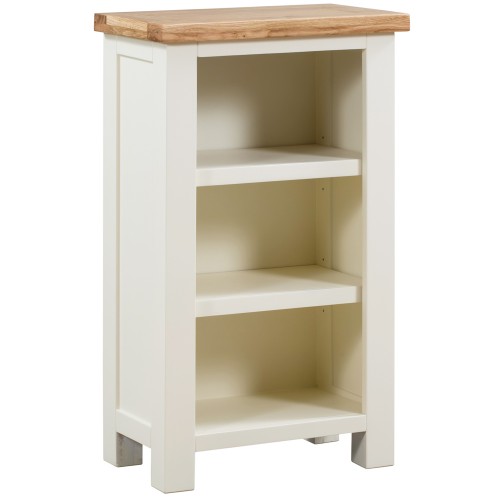 Dorset Ivory Painted Furniture Small Bookcase