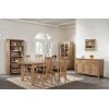 Devonshire Dorset Oak Furniture Dining Table with One Extension