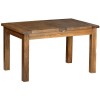 Devonshire Rustic Oak Furniture 132-199cm Extending Table