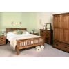 Devonshire Rustic Oak Furniture Double Bed