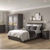 Pebble Slate Grey Painted Furniture King Size 5ft Bed