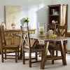 Fairford Rustic Furniture Large Fixed Top 180cm Dining Table