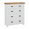 Fairford White Painted Furniture 2 + 3 Drawer Chest