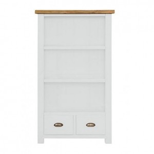 Fairford White Painted Furniture Small Bookcase