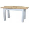 Fairford White Painted Furniture 140cm X 180cm Extending Dining Table